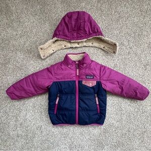 Size 2T Patagonia Baby Reversible Tribbles Hoody
